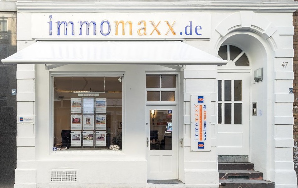 immomaxx Hausfront Zentrale in Köln
