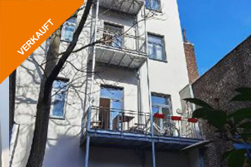 TOP Wohnen mit hohen Decken und Sonnenbalkon, Köln, Belgisches Viertel - Grundriss