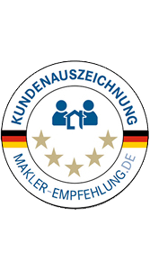 Kundenauszeichnung Makler-Empfehlung.de