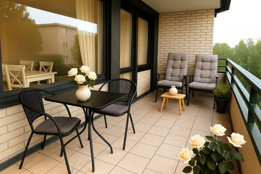 Ganz viel Platz und große Sonnenterrasse, Schwimmbad, Sauna, Solarium, Allzweckraum, Aufzug u.v.a.m. - https://www.immomaxx.de/immobilien/wohnung-eigentumswohnung-etagenwohnung-in-duesseldorf-benrath-urdenbach-kaufen-3592/