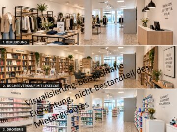 Köln-Neuehrenfeld | ca. 210 m² Ladenlokal Verkaufsfläche & 147 m² Lager, 50825 Köln, Ladenlokal